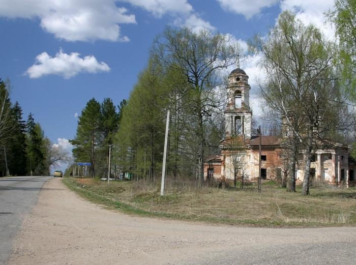 Спасская церковь, село Братково, тверская область